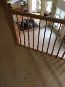 wood floor balcony